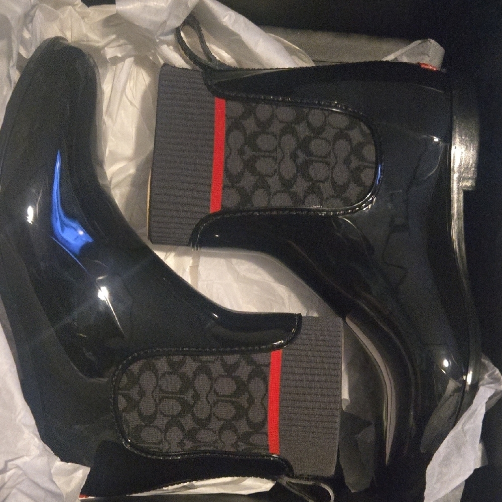 COACH Rain Boots - Picture 3 of 7